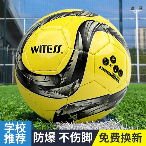 WITESS目击者足球儿童小学生专用球4号5号成人青少年初中生中考用