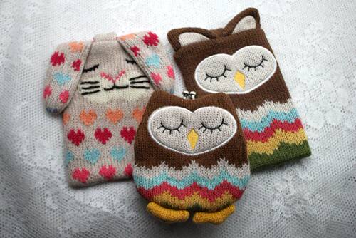 民族风英国卡通小动物猫咪零钱包