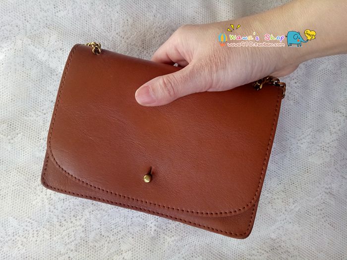 2026纯手工牛皮包植鞣链条斜挎包真皮休闲女包时尚欧美简约小方包