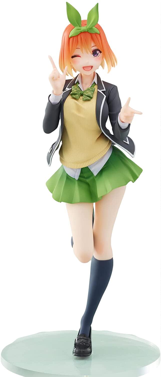 taito 五等分的新娘 中野四叶 制服ver 景品手办日版代购 摆件