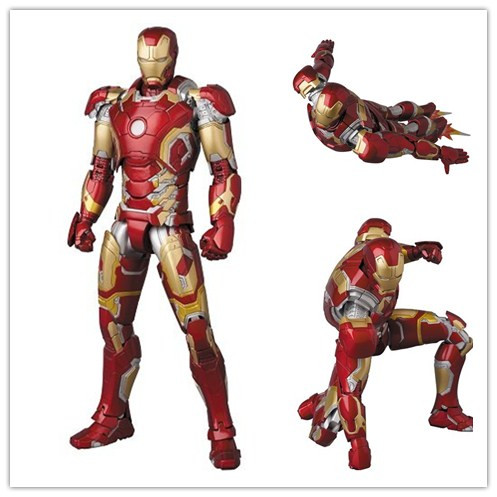 MEDICOM TOY MAFEX  钢铁侠 MARK 43 手办日版正品