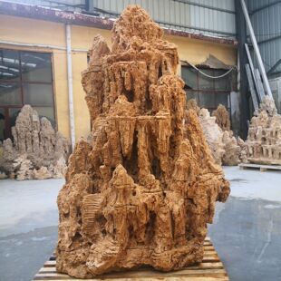 大型吸水石假山原石天然上水石盆景镇宅庭院景观摆件水秀石园林石