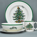 餐具 出口wei单圣诞树陶瓷餐具碗盘子杯碟咖啡杯甜点盘精美西式
