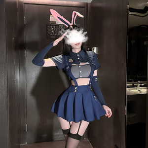 爆款优选内衣角色扮演朱迪兔子警官俏皮少女制服疯狂动物城套装裙