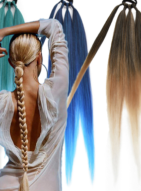 Ponytail Extensions Boxing Braids Braid DIY 可编假发拳击辫子