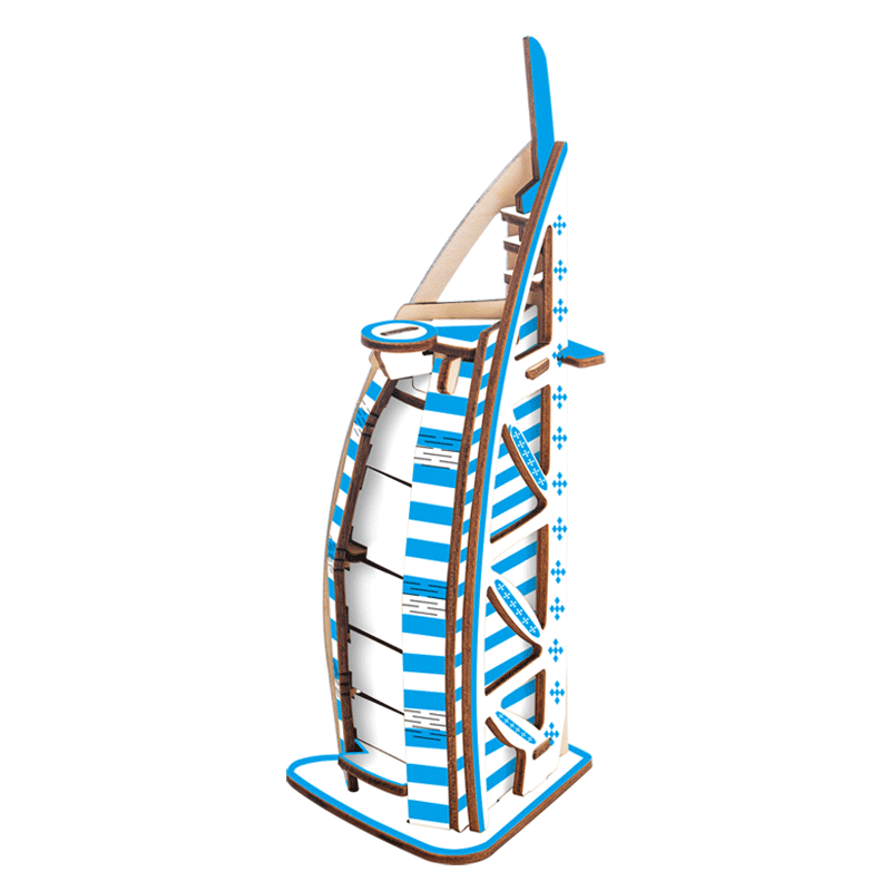 迪尔乐斯迪拜酒店3d立体拼图