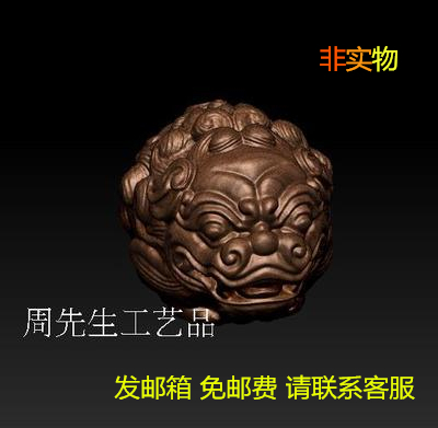 貔貅 核雕图 三维立体雕刻图 3d模型 stl 圆雕图 精雕图 119