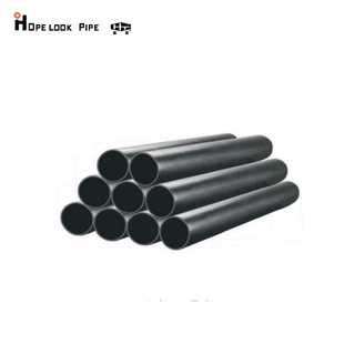 雨水下水管热熔承插不锈钢衬套连接大流量HDPE单层排水管材接头