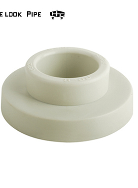 宏添管业绿色PPR水管配件管子分管160mm200mm40塑料法兰连接件