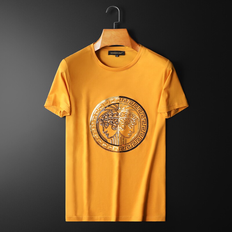 Europe station 2022 summer new pattern man T-shirts Short sleeved shirt Trend Sequins Large half sleeve jacket t-shirtin the Men's clothing, 时尚防晒服 category - from Buy2taobao.com to provide professional Taobao agent buy service