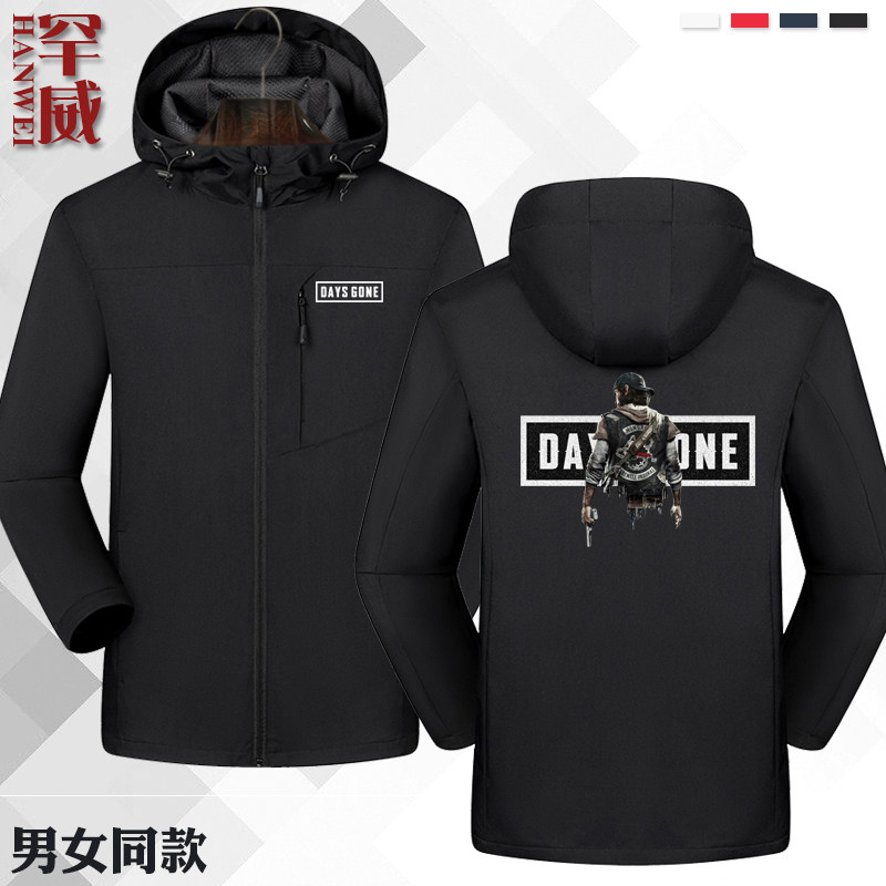 往日不再steam人生尽头游戏周边迪肯圣约翰ps4冲锋衣男女外套夹克