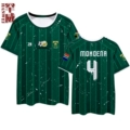 Number 4 Quick-Dry Distressed Away Jersey