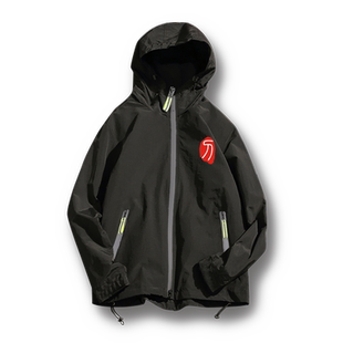 中国风文字雪中悍刀行江南好夹克连帽男女外套带帽衫休闲上衣服装