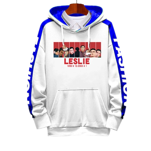 纪念哥哥张国荣Leslie同款电影周边连帽卫衣薄款男女加绒外套帽衫