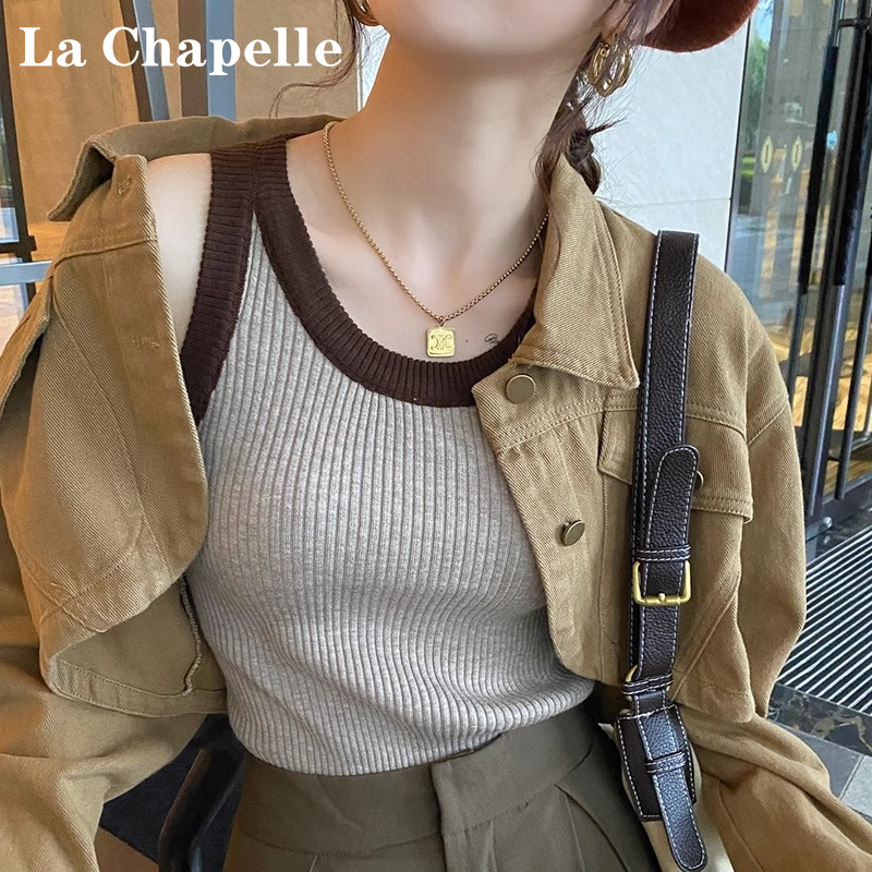 LaChapelle/拉夏贝尔针织背心