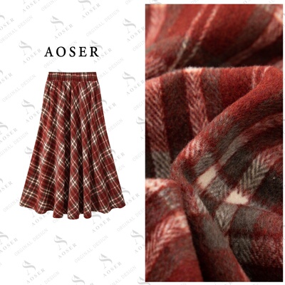 AOSER时尚休闲百搭半身裙