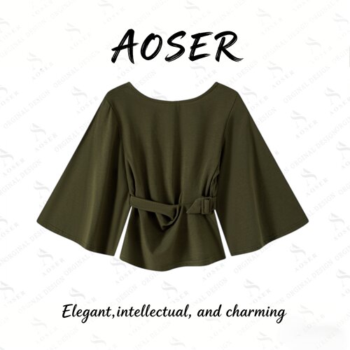 AOSER修身短袖T恤舒适透气百搭