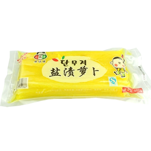 金大根寿司萝卜条500g 泡菜萝卜黄大根 酸甜萝卜条紫菜包饭用