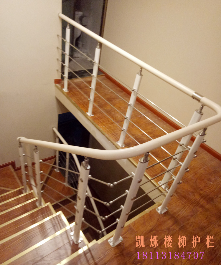 楼梯扶手楼梯栏杆护栏飘窗阳台护栏简欧式护栏PVC扶手别墅扶手