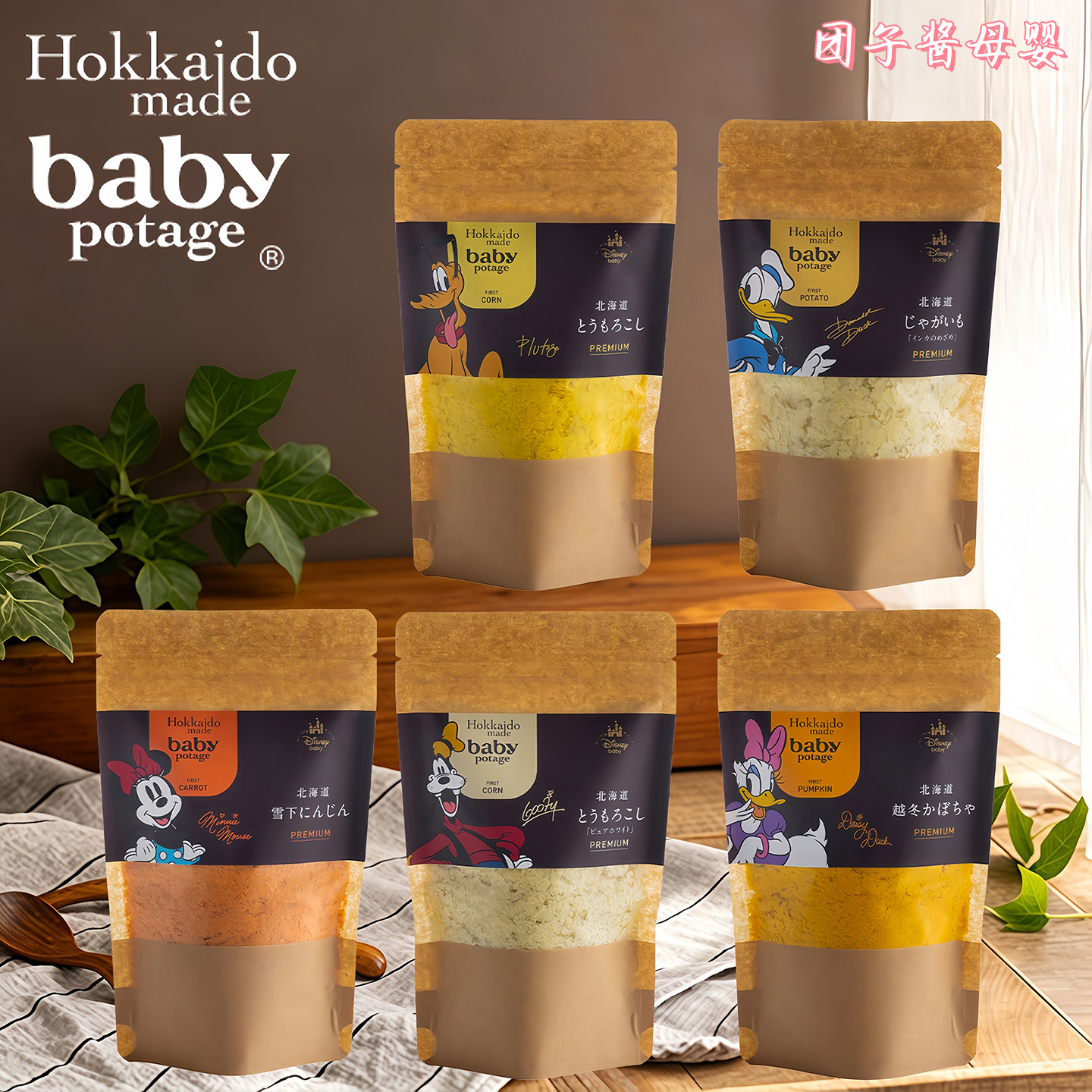 日本北海道蔬菜粉宝宝辅食5个月+