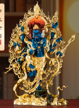 密迹金刚摆件威怒除秽