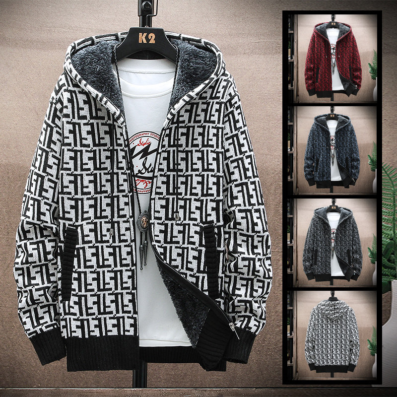 青年加厚款时尚夹克外套韩版潮流