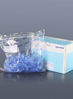 艾本德 Eppendorf 30000919 50-1000ul吸头 1ml吸头 1000支 蓝色袋装吸头 2*500支/盒 0030000919