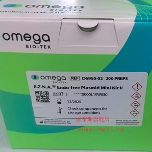 D6950 50次 无内毒素质粒小量提取试剂盒II Omega原装 200次 正品