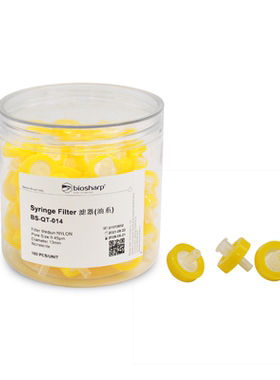 biosharp BS-QT-014  一次性油系滤器 NY膜 13mm 0.45u  100个/包 NY膜
