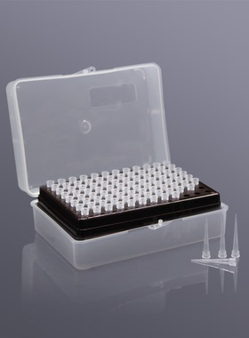 LABSELECT 甄选 T-010-R-S 10μL无菌盒装吸头31.65mm 96支/盒 10盒/中盒 5中盒/箱