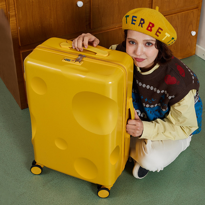 行李箱女24寸新款高颜值拉杆箱静音万向轮20寸登机密码箱子旅行箱