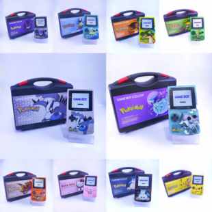 包邮 任天堂gbc高亮ips点对点全贴合屏幕口袋DIY限定版 gameboy掌机