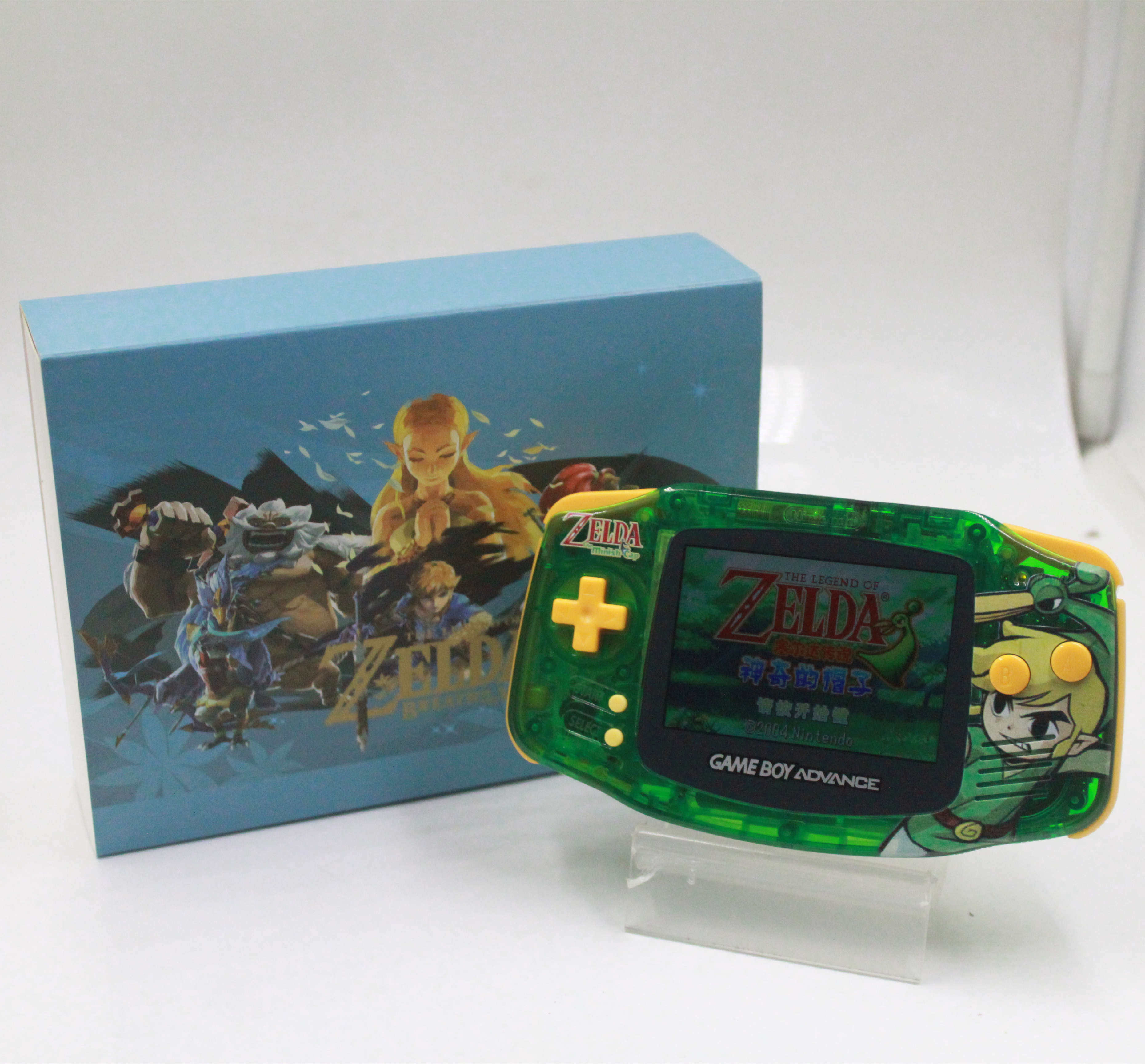 任天堂原装GAMEBOY GBA游戏机彩色掌机GBA高亮IPS全贴合塞尔达