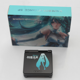 任天堂 GBA SP 游戏机机壳 SP初音外壳 GBASP比卡丘限定版外壳