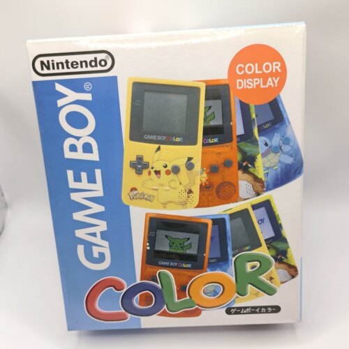 任天堂GAME BOY COLOR 外包装盒GBC彩盒GBC包装盒GBC纸盒
