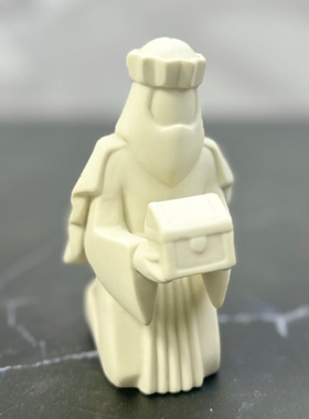 出口尾单陶瓷磨砂面摆件L家 莱诺克斯白色瓷偶造型家用装饰品摆件