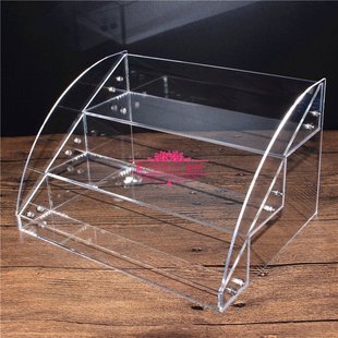 化妆品货架 面膜展示架 亚克力收纳架 化装品架 香水 格子铺 货架