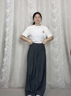 M0 高腰显瘦直筒西裤