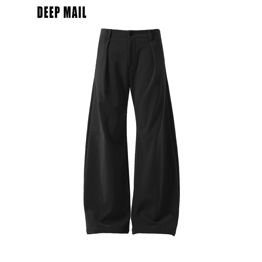 DEEPMAIL 四季通用美式复古直筒西裤男宽松廓版休闲长裤vintage