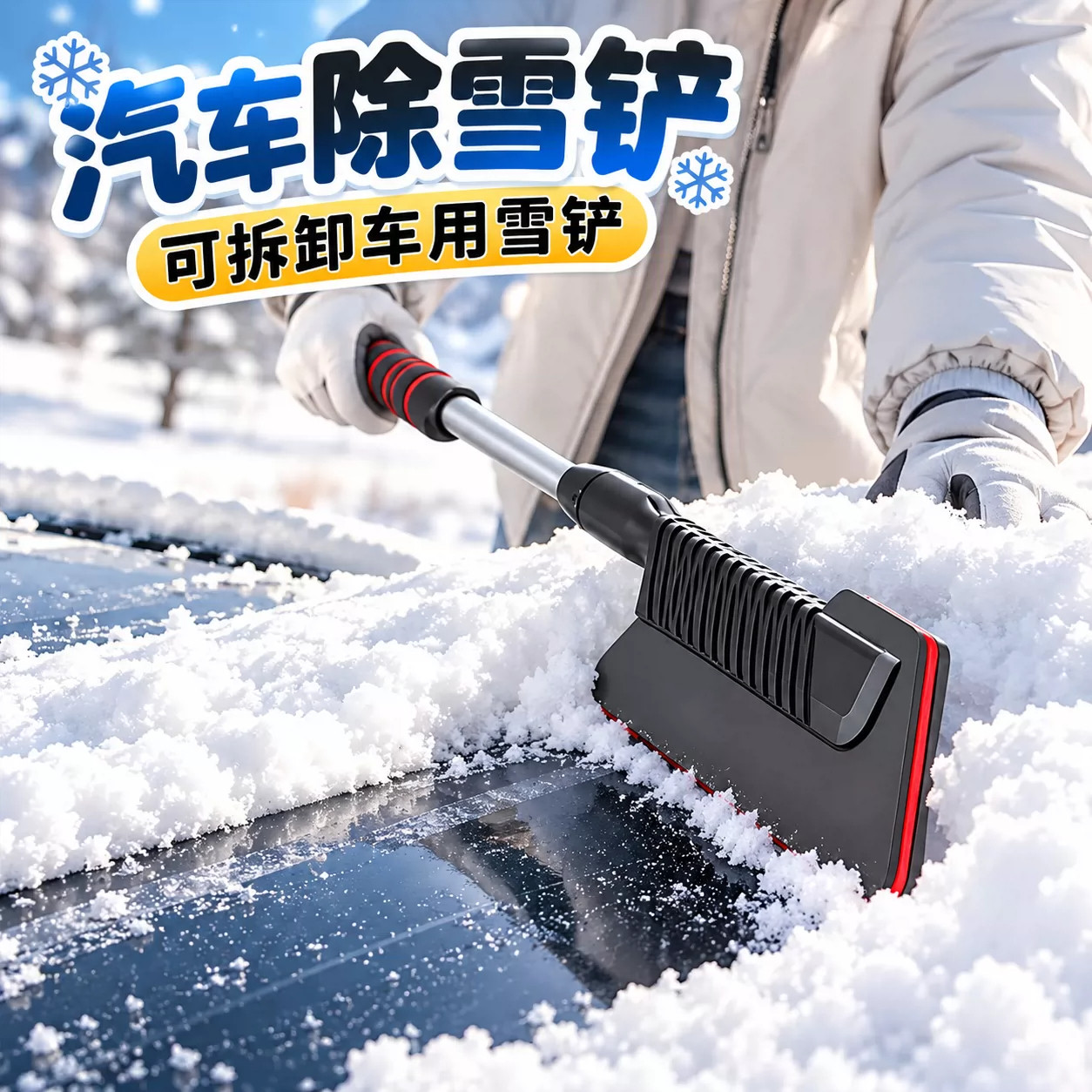 车用玻璃除霜除冰除雪铲刷