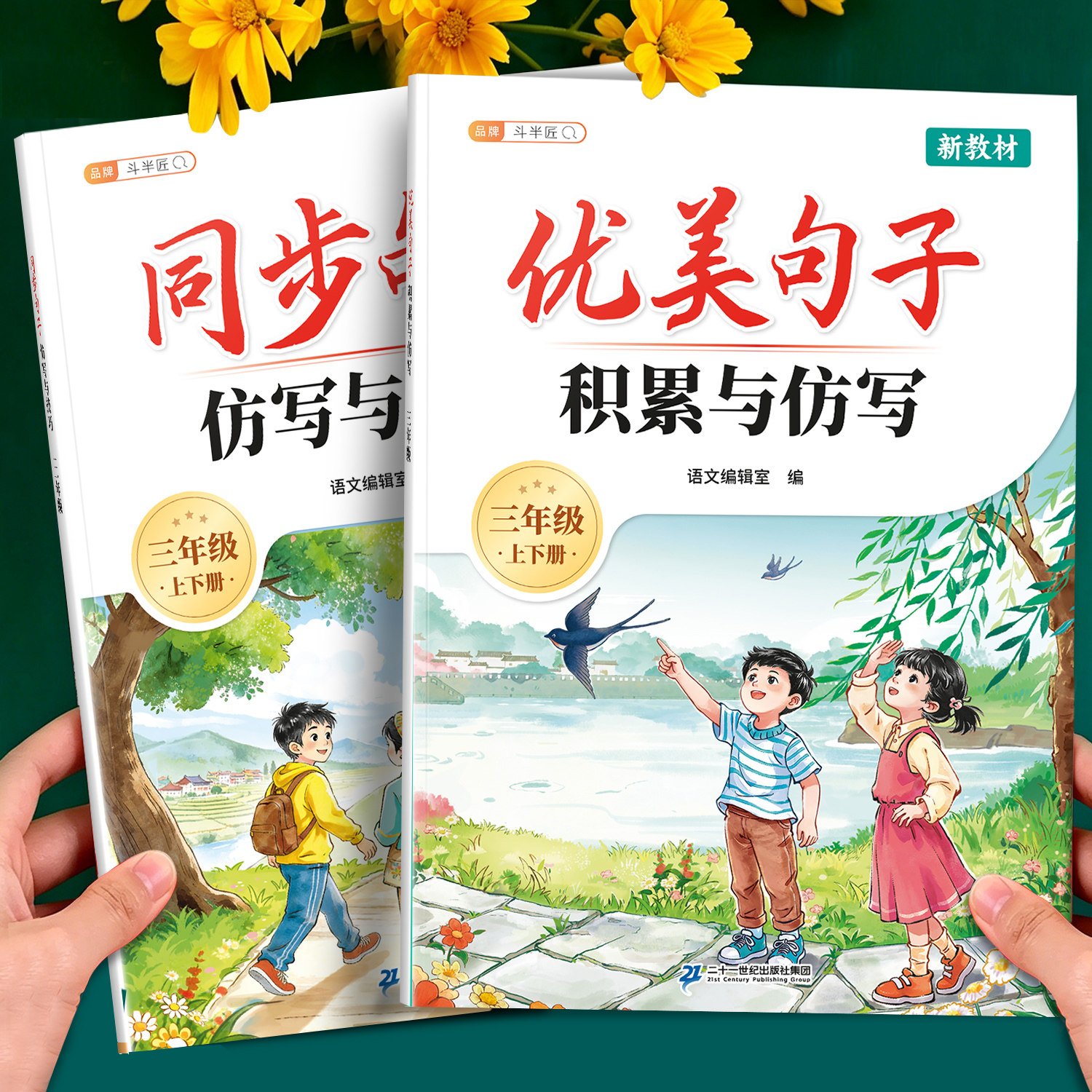 三年级优美句子同步仿写阅读书图片
