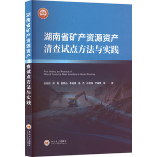正版 湖南省矿产资源资产清查试点方法与实践 9787548764007 中南大学出版社