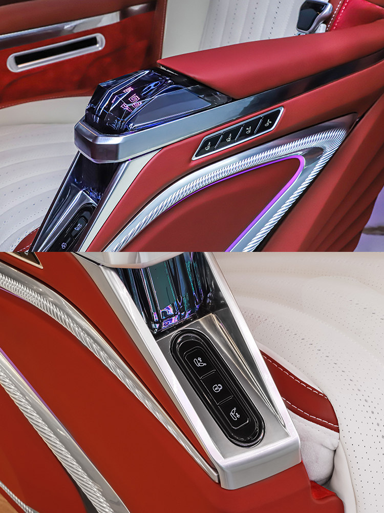 5.0 CRYSTAL THRONE AVIATION SEAT BUICK GL8 VITO V260 SENNA TRUMPCHI M8 MODIFIED ELECTRIC SOFA BED