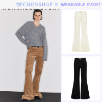 WEARABLE EVENT时尚潮流灯芯绒微喇裤百搭CHENSHOP设计师品牌