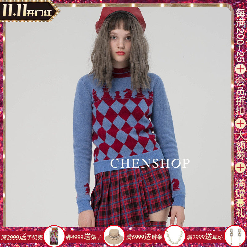 设计师POLLYANNA KEONG 爱心系列格纹绑腿半裙裤2019秋冬新品在类目 女装/女士精品, 半身裙中 - 来自Buy2taobao.com提供专业的淘宝代购服务