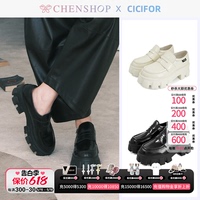 CICIFOR时尚街头风摇摆年代乐福鞋小众百搭女CHENSHOP设计师品牌