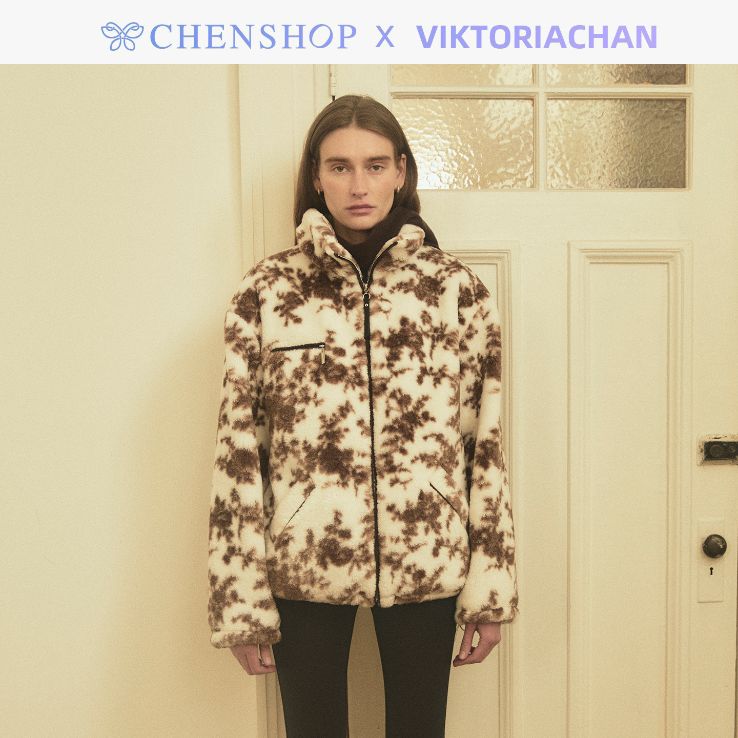 VIKTORIACHANAnette花卉夹克