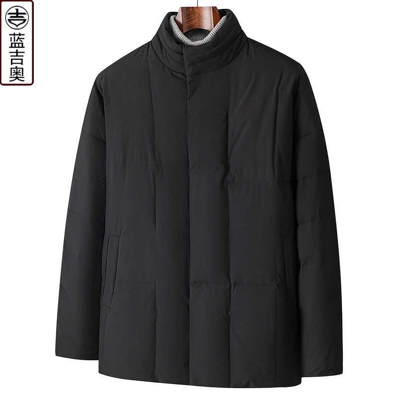 中青年男士中国风羽绒服冬装外套