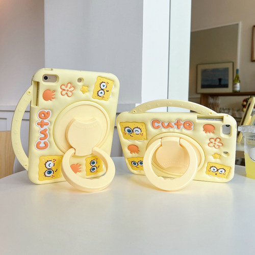 ipad平板保护套带笔槽可爱硅胶