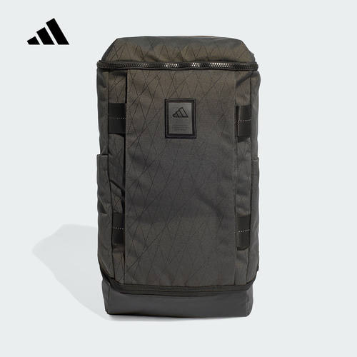 adidas阿迪达斯胸前束带旅行收纳包2025夏男女健身双肩背包JN6507